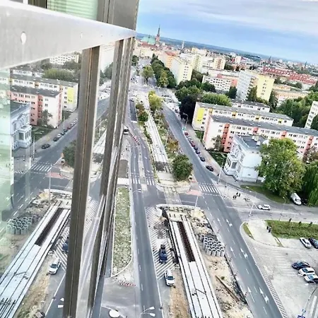 Appartamento Hanza Tower Bohemia 22 Pool & Jacussi Stettino